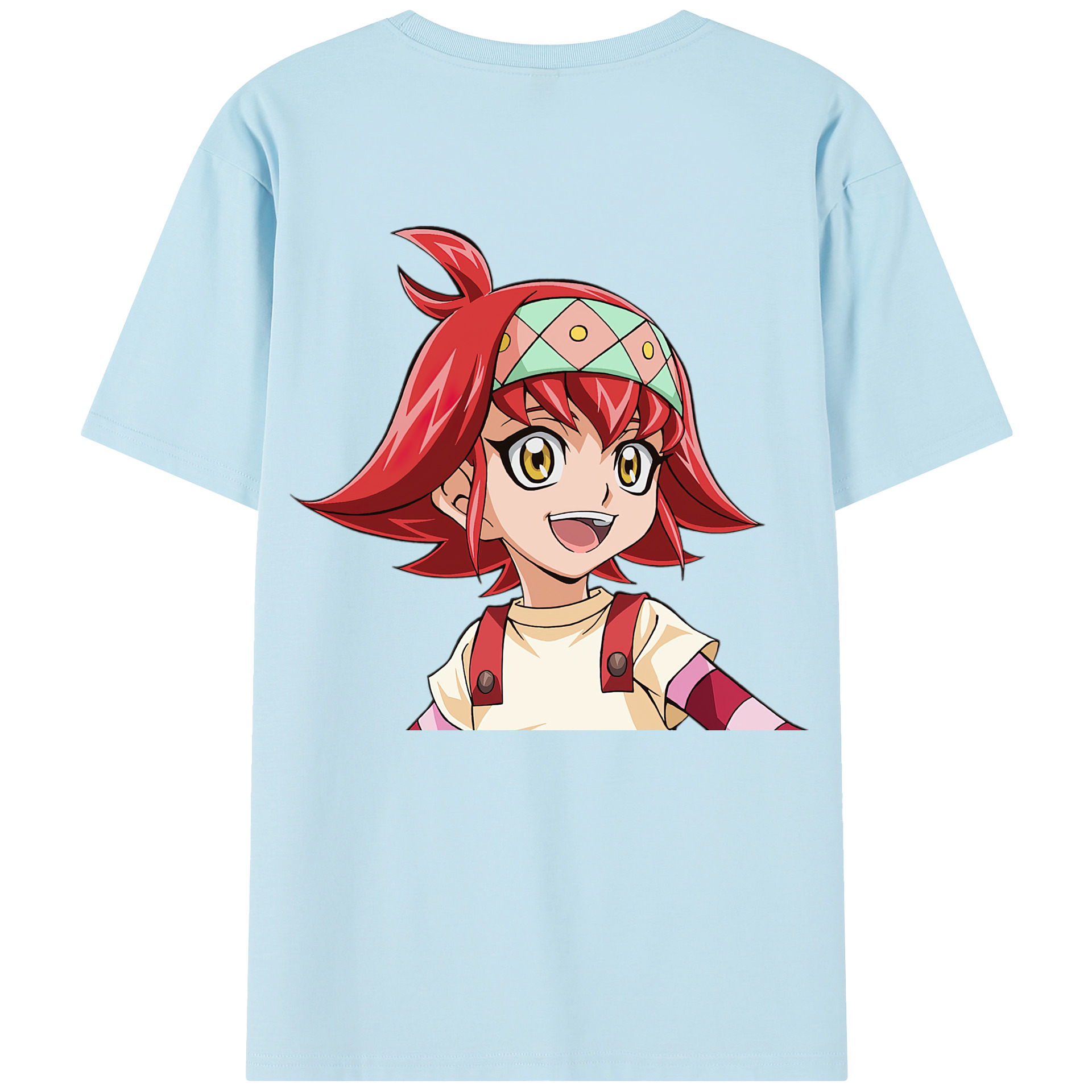 （画像用） 遊☆戯☆王 Yu-Gi-Oh! 綿100％半袖Tシャツ（背面プリント）